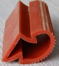 Resistant to high temperature silicone seal