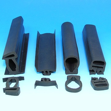 Dense rubber seal